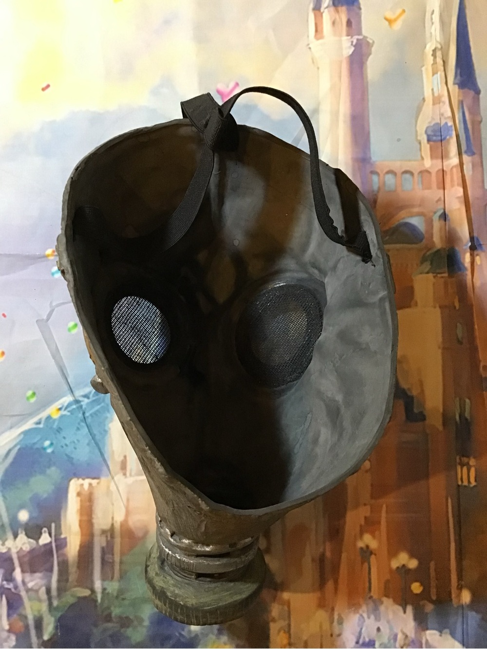 Halloween cosplay steampunk wasted gas mask latex rubber - Picture 3 of 4